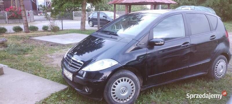 Czarny Używany 2005 Mercedes A170 Hatchback | 5500 zł - Obraz 1/4