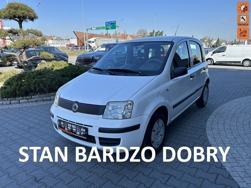 Biały Używany 2009 Fiat Panda Hatchback | 12 900 zł (Drogi) - Obraz 1/4