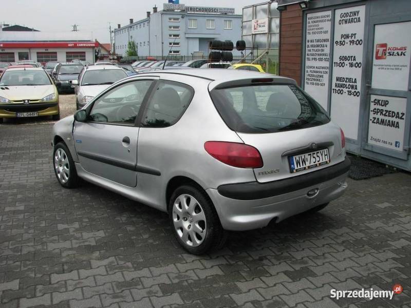 Używany 2002 Peugeot 206 1.1 Benzin 60 KM (zł 1 900