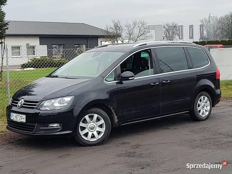Używany VW Sharan 2013 Czarny Minivan