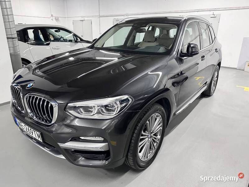 Szary Używany 2018 BMW X3 Luxury Line SUV | 137 000 zł (Dość drogi) - Obraz 1/4