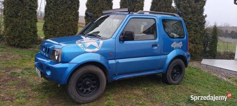 Niebieski Używany 1998 Suzuki Jimny SUV | 25 000 zł - Obraz 1/4