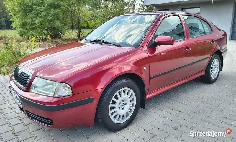 Wiśniowy Używany 2007 Skoda Octavia Sedan/Limuzyna | 9900 zł (Super Cena) - Obraz 1/4