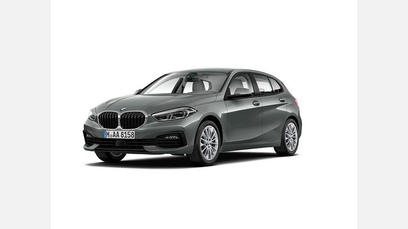Szary skyscraper m metalizowany Używany 2024 BMW 118 Advantage Hatchback | 109 900 zł (Uczciwa cena) - Obraz 1/3