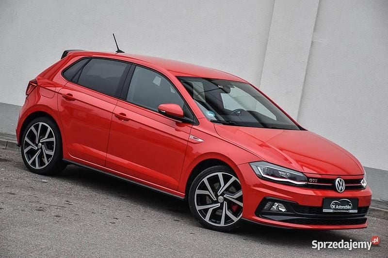 Czerwony Używany 2018 VW Polo GTI Hatchback | 69 900 zł (Uczciwa cena) - Obraz 1/4