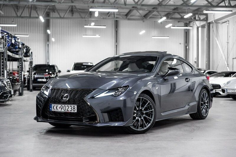 Szary Używany 2022 Lexus RC F Coupe | 520 000 zł - Obraz 1/4