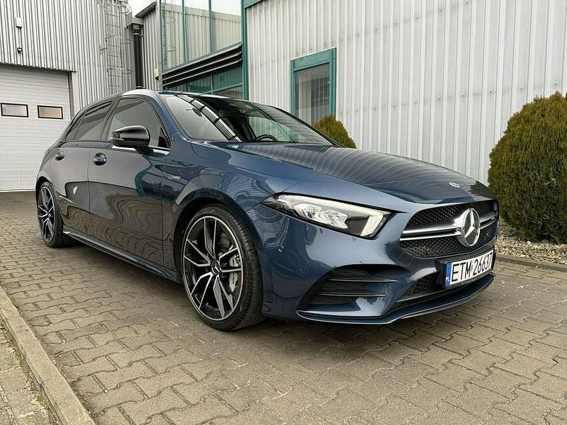Używany Mercedes A35 AMG AMG 306 KM (225 kW) 2020 Niebieski (metalik) Hatchback