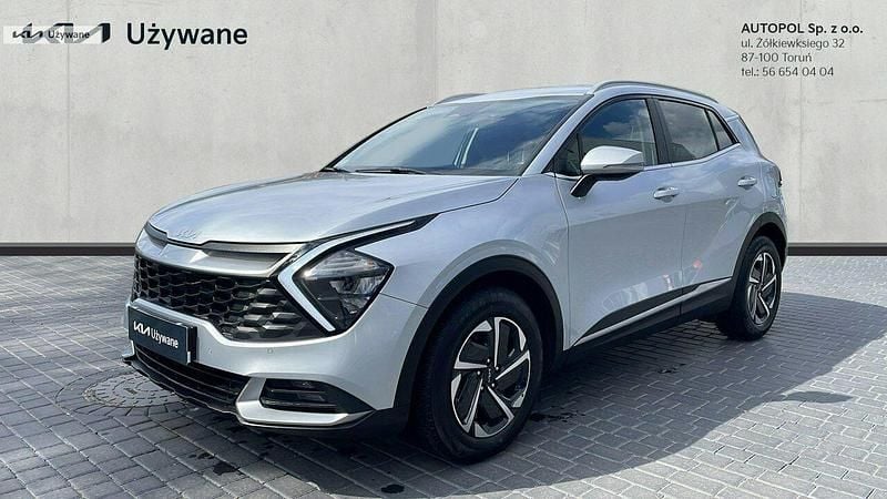 Srebrny (metalik) Używany 2023 Kia Sportage SUV | 114 900 zł (Dobra cena) - Obraz 1/4