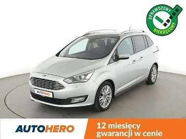 Srebrny Używany 2016 Ford C-MAX Minivan | 42 800 zł (Dość drogi) - Obraz 1/3