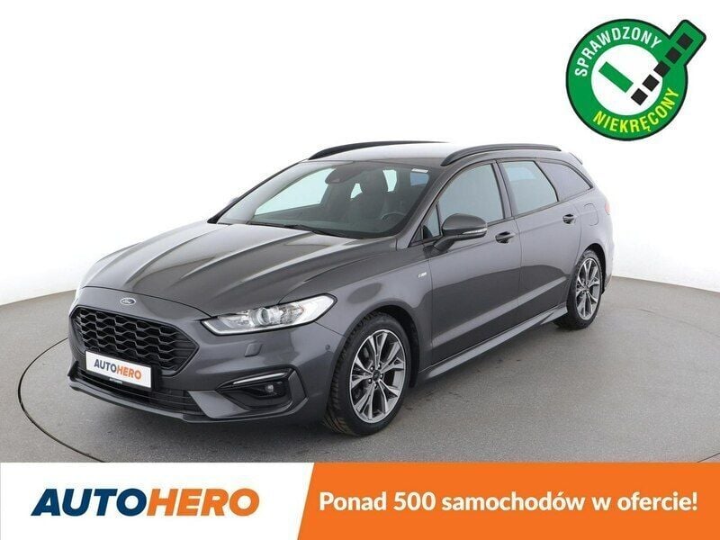 Szary Używany 2019 Ford Mondeo Kombi | 69 900 zł (Uczciwa cena) - Obraz 1/3