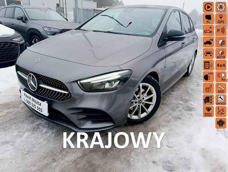 Używany Mercedes B200 163 KM (119 kW) 2022 Szary (metalik) Minivan