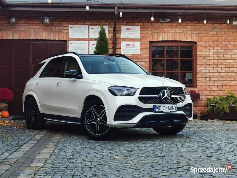 Biały Używany 2019 Mercedes GLE400 SUV | 222 000 zł - Obraz 1/4