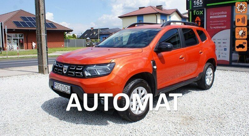 Bordowy Używany 2021 Dacia Duster SUV | 70 900 zł (Dobra cena) - Obraz 1/4