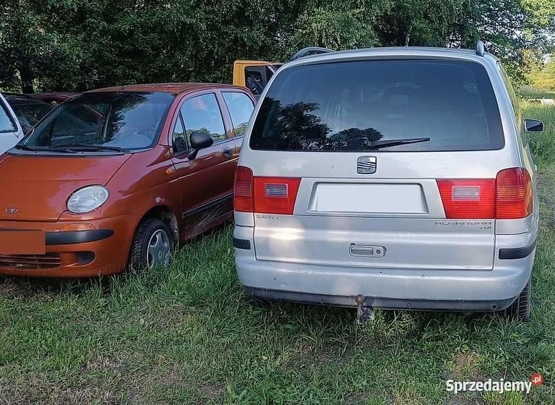 Srebrny Używany 2007 Seat Alhambra Minivan | 867 zł - Obraz 1/4