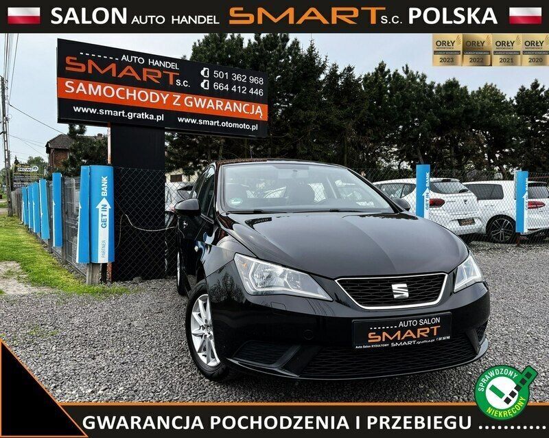 Czarny Używany 2017 Seat Ibiza Style Hatchback | 38 900 zł (Uczciwa cena) - Obraz 1/4