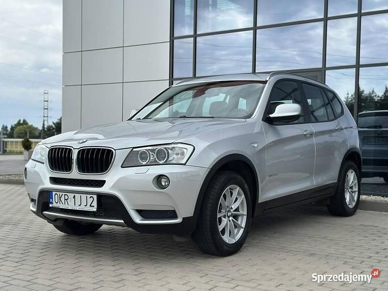 Srebrny Używany 2012 BMW X3 Sport Line SUV | 44 999 zł (Uczciwa cena) - Obraz 1/3