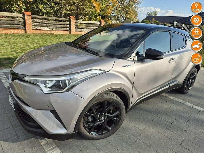 Szary Używany 2019 Toyota C-HR+ Business Edition SUV | 81 900 zł - Obraz 1/4