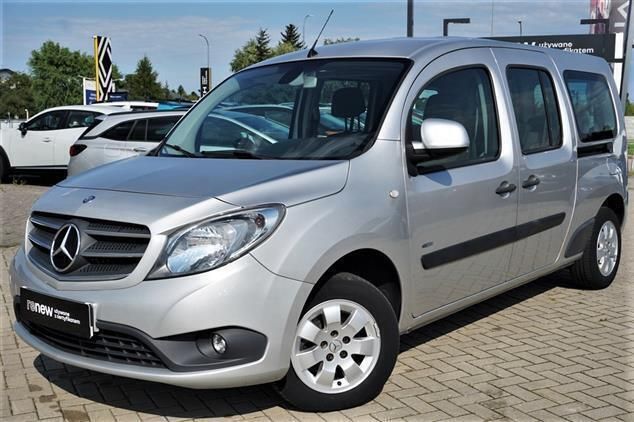 Srebrny Używany 2017 Mercedes Citan 111 Kombi | 78 900 zł - Obraz 1/4