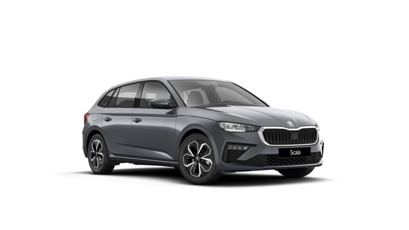 Szary graphite metalizowany Nowe 2025 Skoda Scala Selection Hatchback | 121 550 zł (Dobra cena) - Obraz 1/4