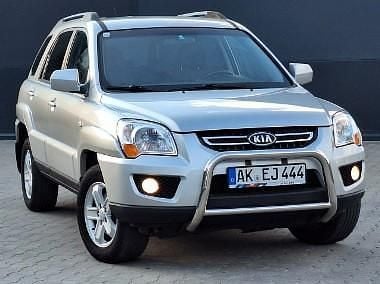Srebrny Używany 2010 Kia Sportage SUV | 32 900 zł (Dość drogi) - Obraz 1/4