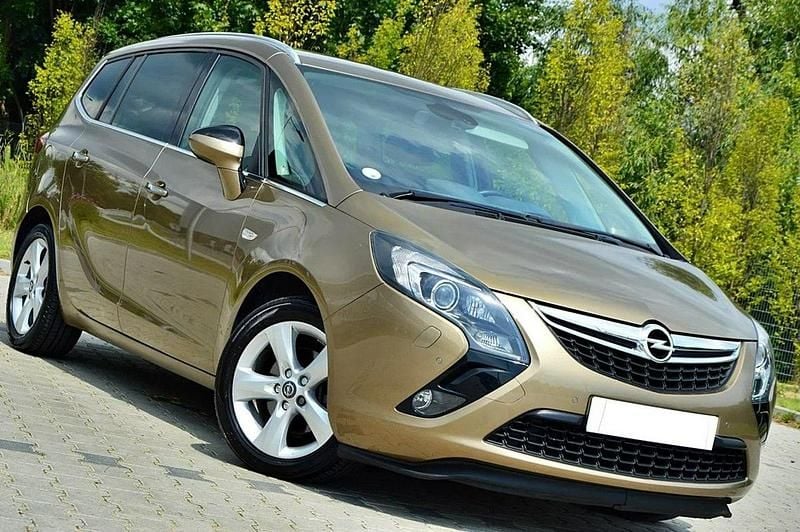 Brązowy (metalik) Używany 2013 Opel Zafira Minivan | 32 900 zł (Uczciwa cena) - Obraz 1/4