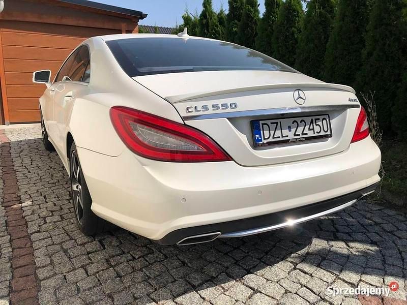 Biały Używany 2014 Mercedes CLS500 AMG Coupe | 90 000 zł - Obraz 1/4