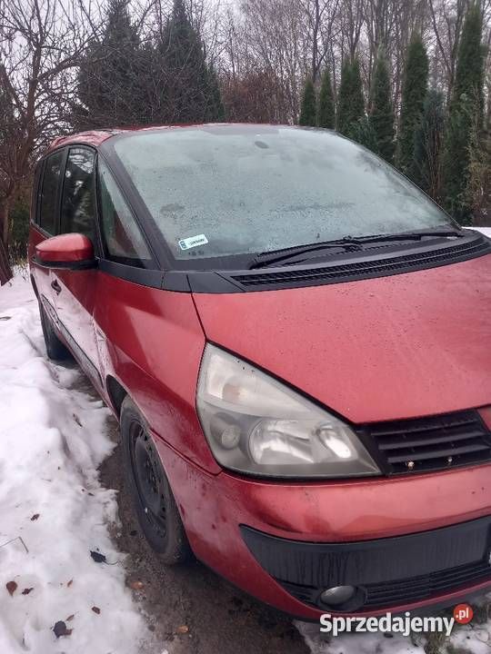 Czerwony Używany 2003 Renault Espace Minivan | 3800 zł - Obraz 1/4