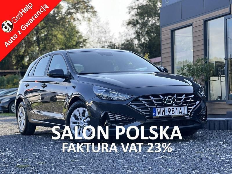 Niebieski (metalik) Używany 2023 Hyundai i30 Hatchback | 59 900 zł (Dobra cena) - Obraz 1/4