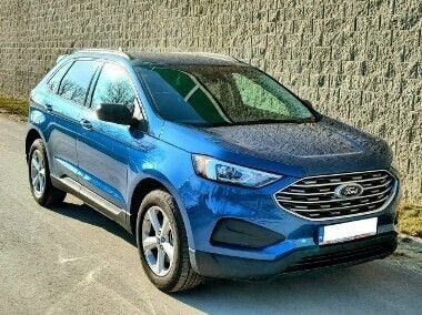Niebieski Używany 2021 Ford Edge SUV | 87 000 zł (Super Cena) - Obraz 1/4