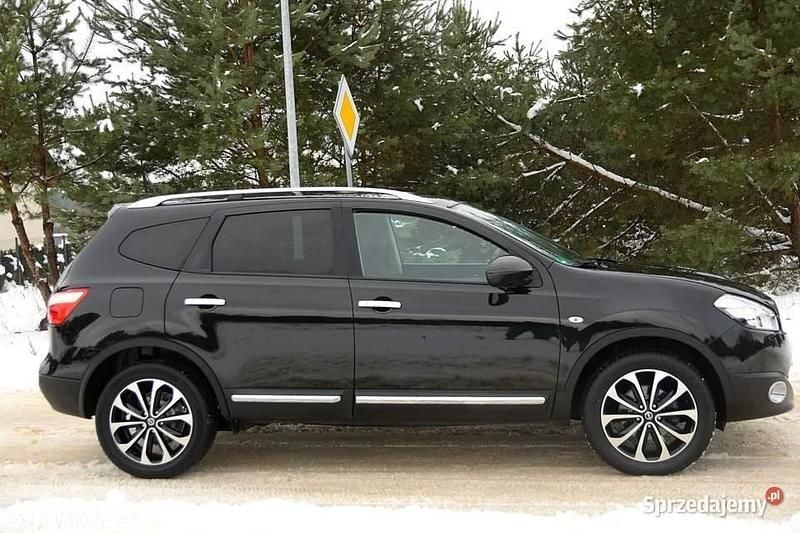 Używany Nissan Qashqai +2 Tekna 2010 Czarny SUV