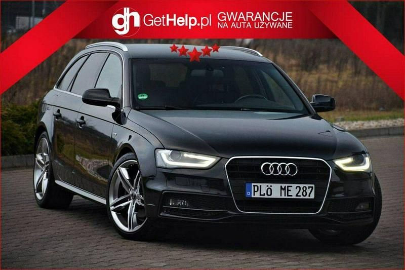 Czarny Używany 2013 Audi A4 S-Line Kombi | 43 900 zł (Uczciwa cena) - Obraz 1/4