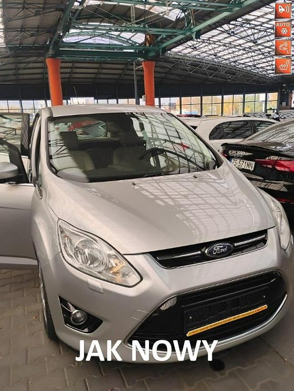 Srebrny Używany 2013 Ford C-MAX Minivan | 27 650 zł (Dość drogi) - Obraz 1/4