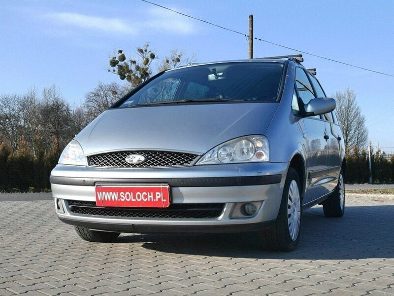 Srebrny Używany 2005 Ford Galaxy Minivan | 13 600 zł - Obraz 1/4