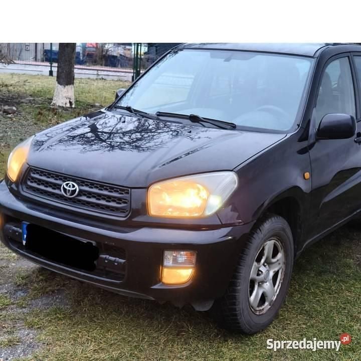 Czarny Używany 2001 Toyota RAV4 SUV | 8900 zł - Obraz 1/4