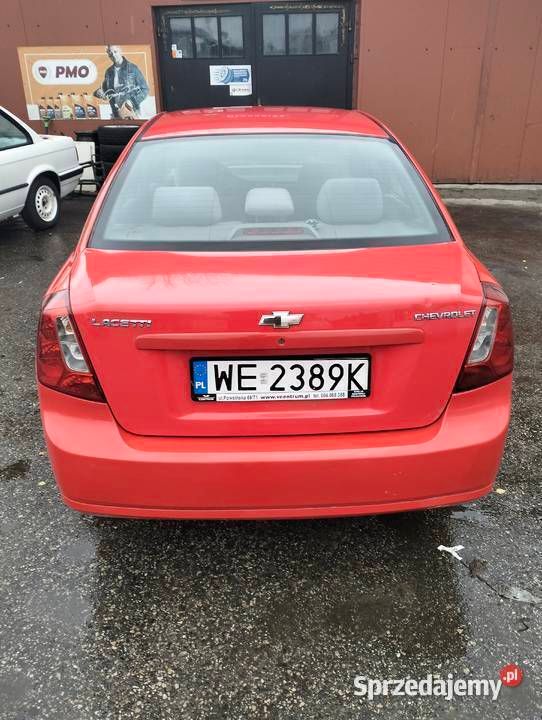 Czerwony Używany 2007 Chevrolet Lacetti Sedan/Limuzyna | 6900 zł (Uczciwa cena) - Obraz 1/4