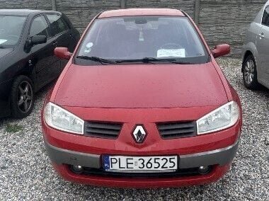 Czerwony Używany 2003 Renault Mégane II Hatchback | 5900 zł (Uczciwa cena) - Obraz 1/3