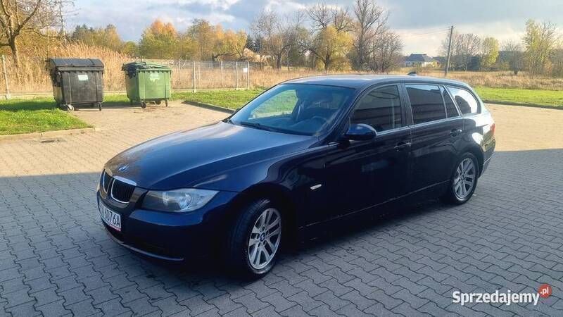 Granatowy Używany 2007 BMW 318 Sedan/Limuzyna | 17 400 zł (Uczciwa cena) - Obraz 1/4