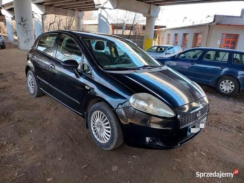 Używany Fiat Grande Punto 2008 Czarny Hatchback