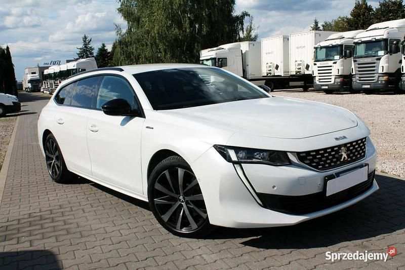 Biały Używany 2019 Peugeot 508 GT Kombi | 70 001 zł (Uczciwa cena) - Obraz 1/4