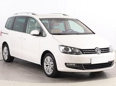 Biały Używany 2012 VW Sharan Minivan | 34 999 zł (Uczciwa cena) - Obraz 1/4