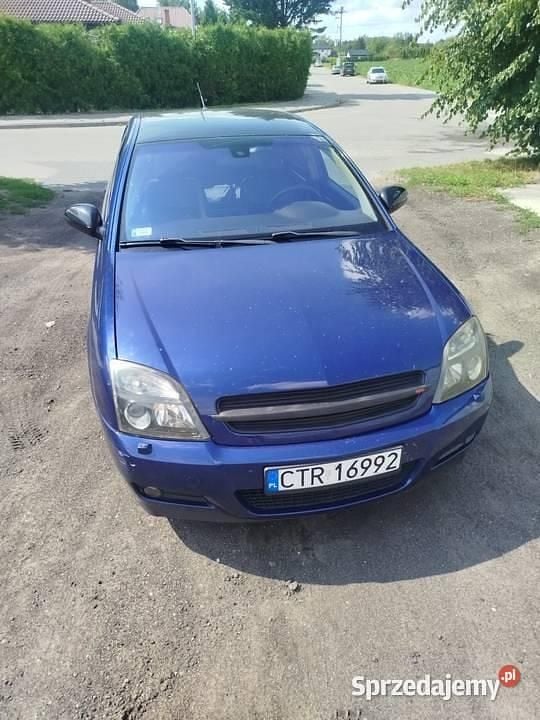 Granatowy Używany 2003 Opel Vectra GTS Hatchback | 4300 zł - Obraz 1/4