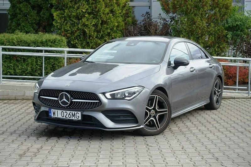 Używany Mercedes CLA220 AMG line 190 KM (139 kW) 2020 Czarny Sedan/Limuzyna