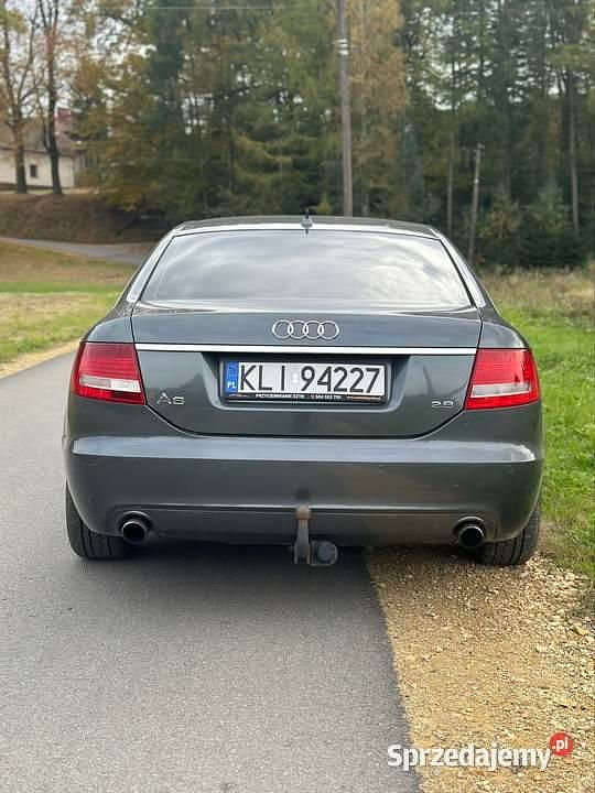 Szary Używany 2007 Audi A6 Sedan/Limuzyna | 10 500 zł (Super Cena) - Obraz 1/4