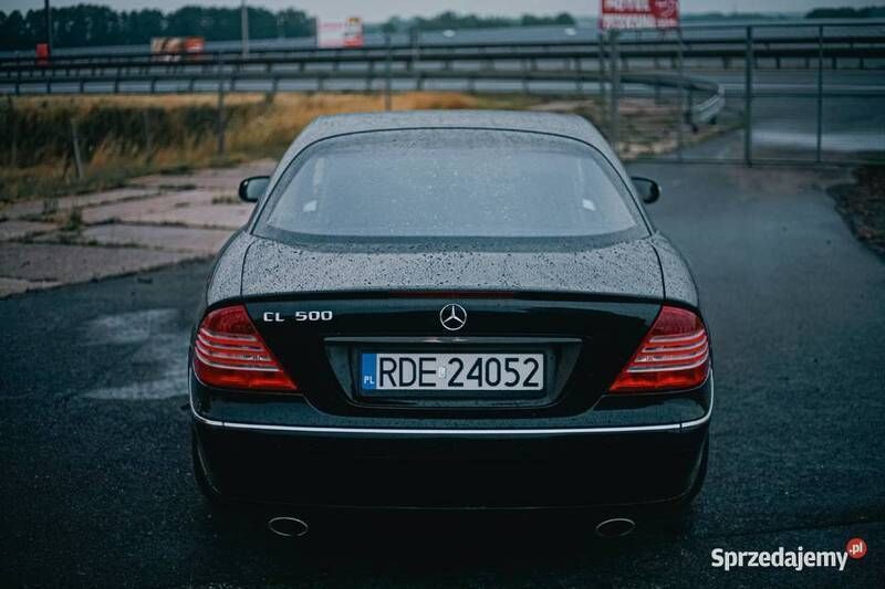 Używany Mercedes CL500 306 KM (225 kW) 2005 Czarny Coupe