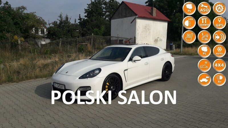 Używany Porsche Panamera 500 KM (367 kW) 2011 Biały Sedan/Limuzyna