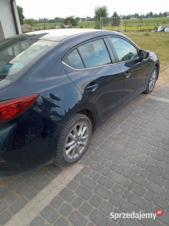 Granatowy Używany 2018 Mazda 3 Sedan/Limuzyna | 49 500 zł - Obraz 1/3