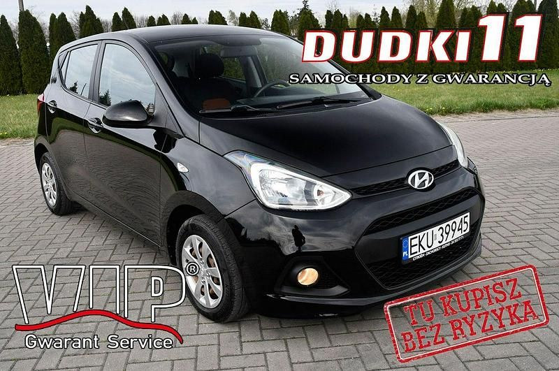 Czarny Używany 2016 Hyundai i10 Hatchback | 18 900 zł (Super Cena) - Obraz 1/4