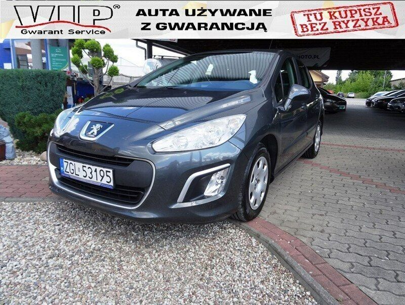 Szary Używany 2012 Peugeot 308 Active Hatchback | 24 800 zł (Dość drogi) - Obraz 1/4