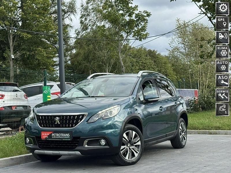 Zielony Używany 2016 Peugeot 2008 SUV | 36 900 zł (Uczciwa cena) - Obraz 1/4