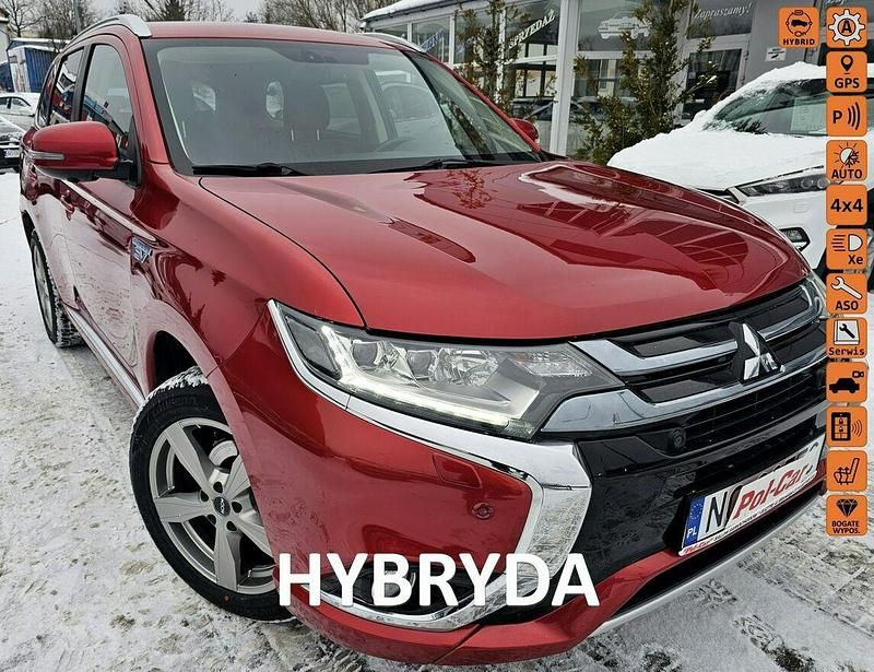 Używany Mitsubishi Outlander 2016 Czerwony SUV